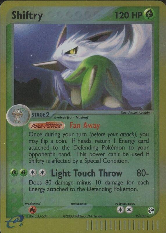 Shiftry [Reverse Holo] #12