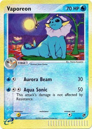 Vaporeon [Reverse Holo] #25