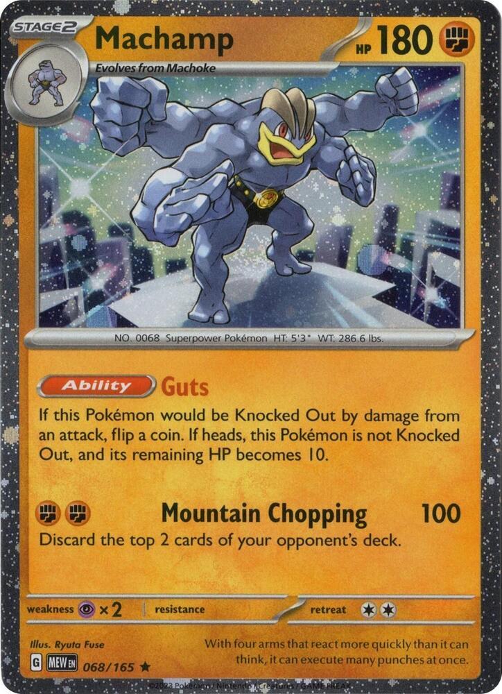 Machamp [Cosmos Holo] #68
