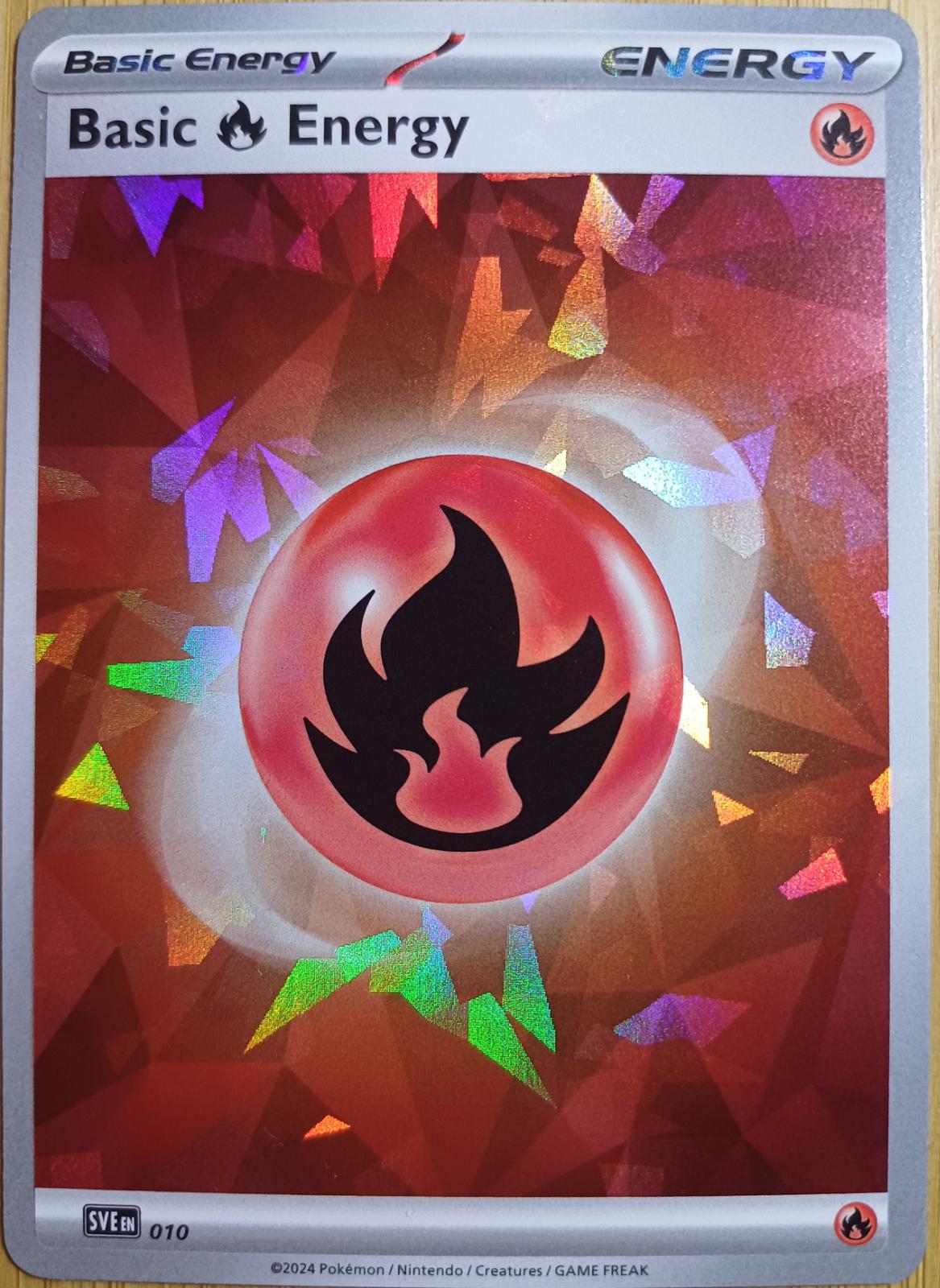 Basic Fire Energy [Ice Cracked] #10