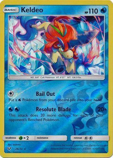 Keldeo [Reverse Holo] #26