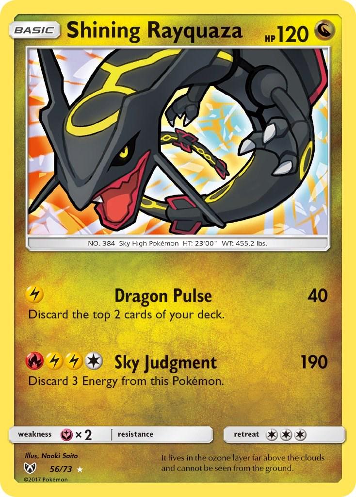 Shining Rayquaza #56