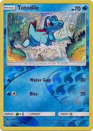 Totodile [Reverse Holo] #18