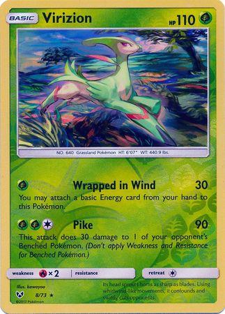 Virizion [Reverse Holo] #8