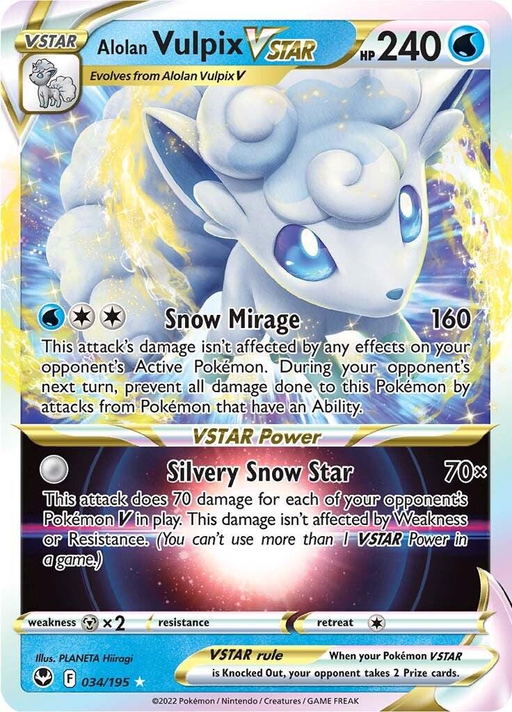 Alolan Vulpix VSTAR #34