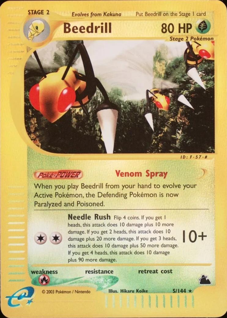 Beedrill [Reverse Holo] #5