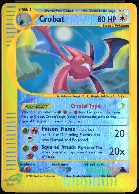 Crobat [Reverse Holo] #147