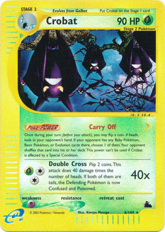 Crobat [Reverse Holo] #6