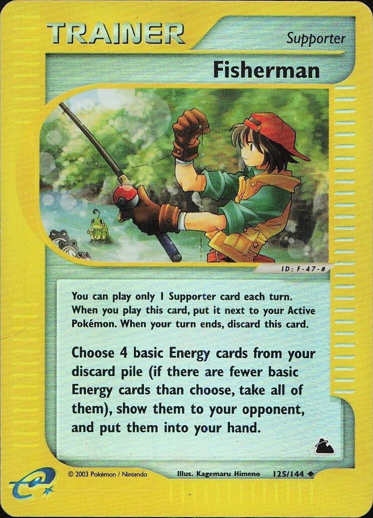 Fisherman [Reverse Holo] #125