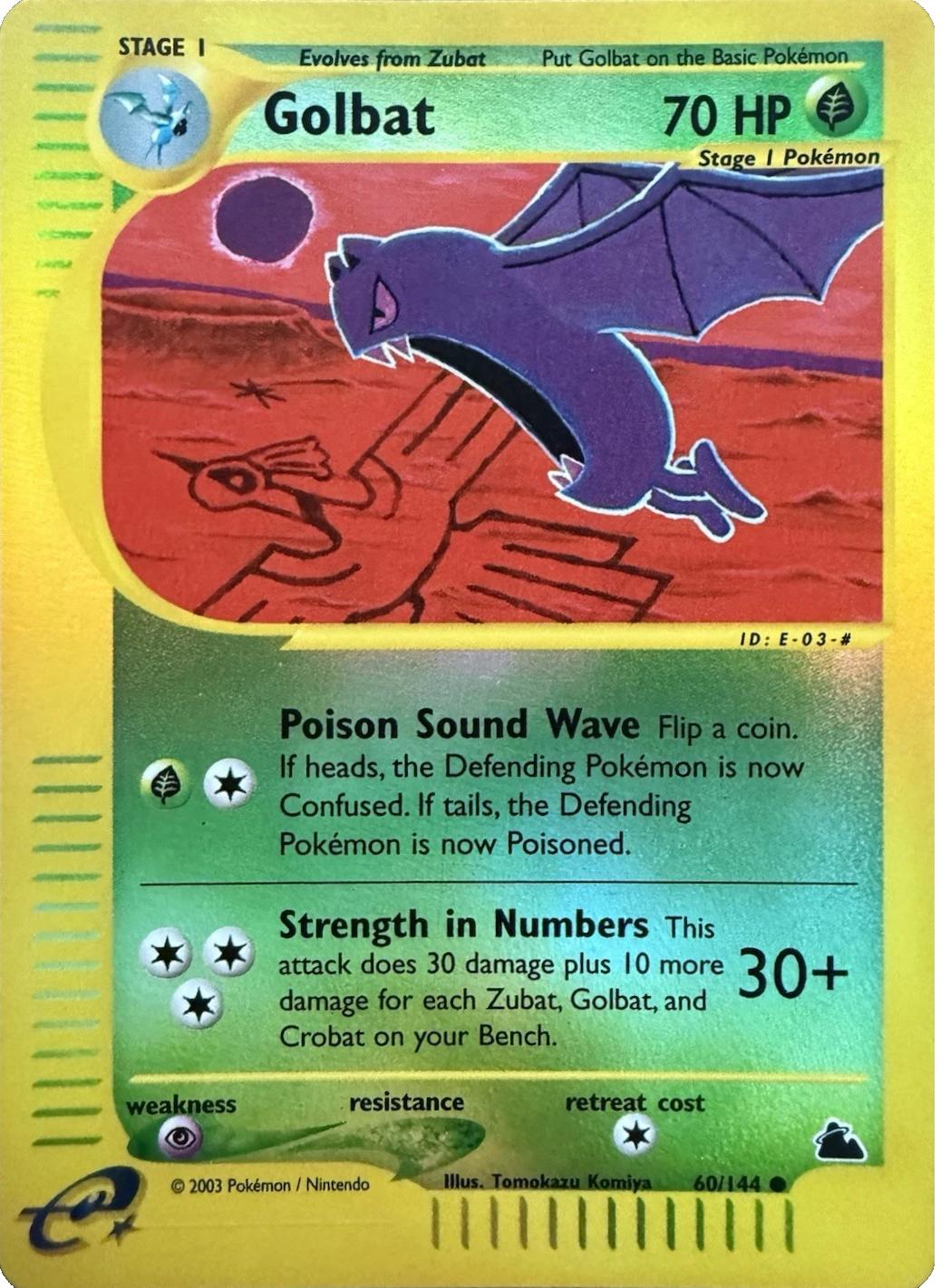 Golbat [Reverse Holo] #60