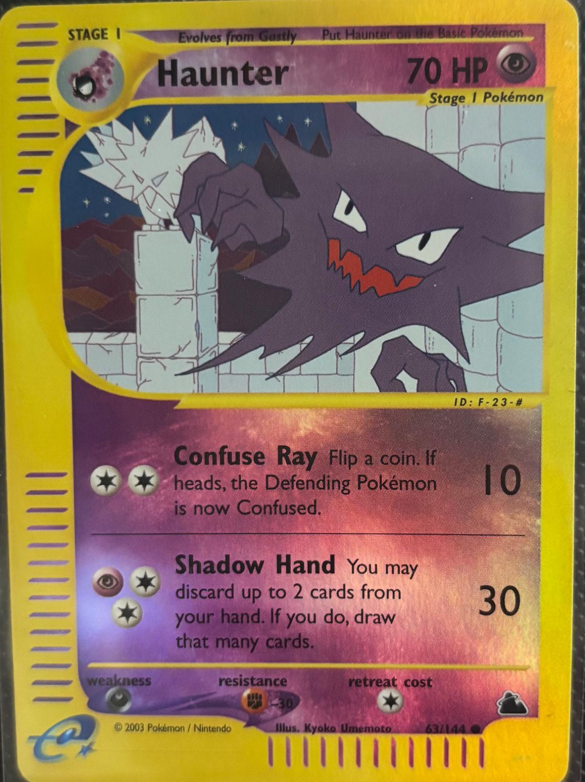 Haunter [Reverse Holo] #63