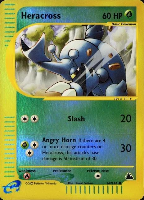 Heracross [Reverse Holo] #64