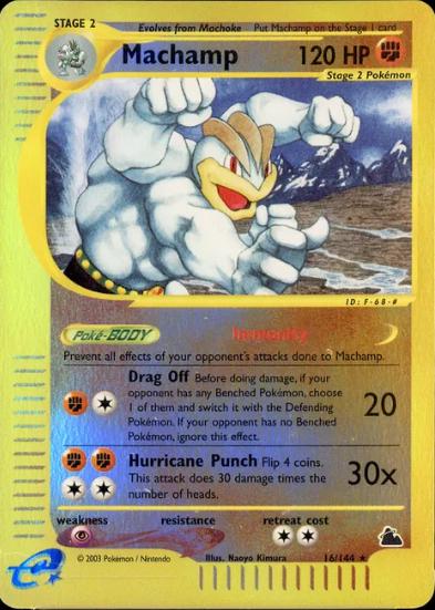 Machamp [Reverse Holo] #16
