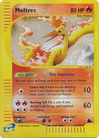 Moltres [Reverse Holo] #21