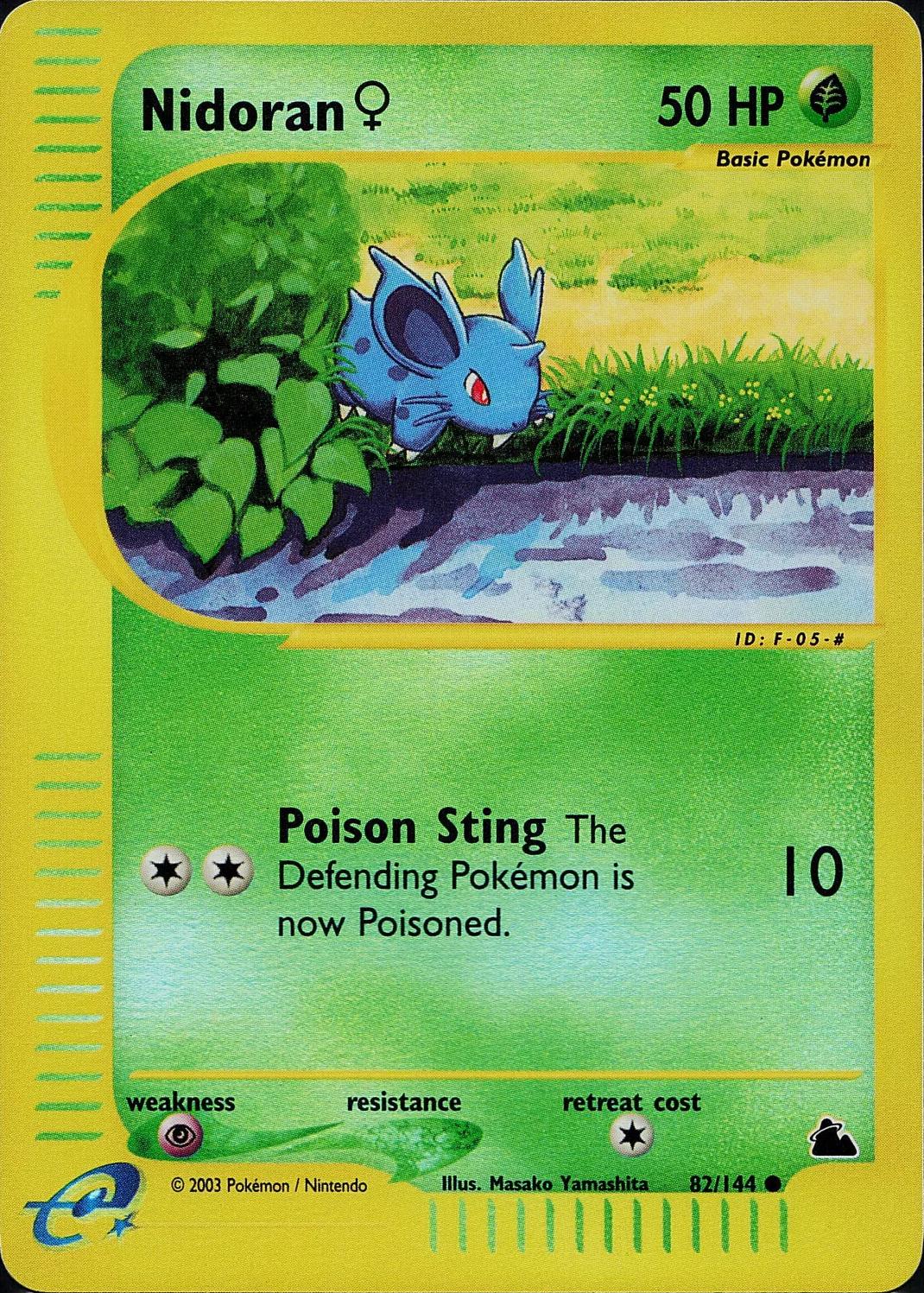 Nidoran [Reverse Holo] #82