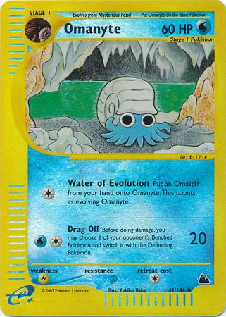 Omanyte [Reverse Holo] #41