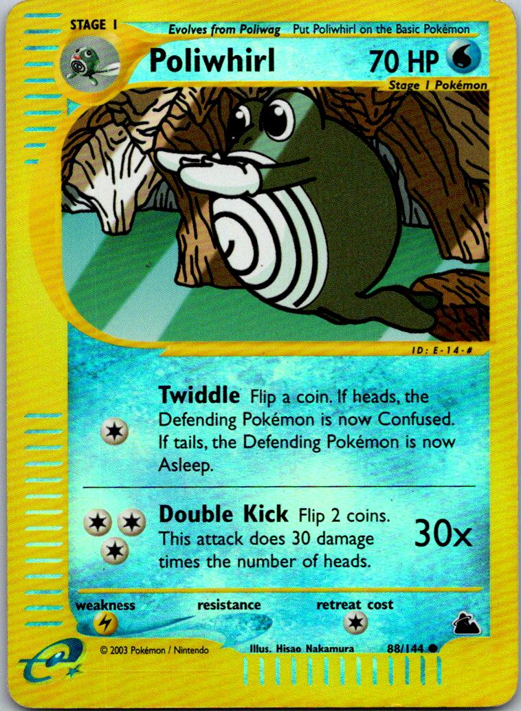 Poliwhirl [Reverse Holo] #88