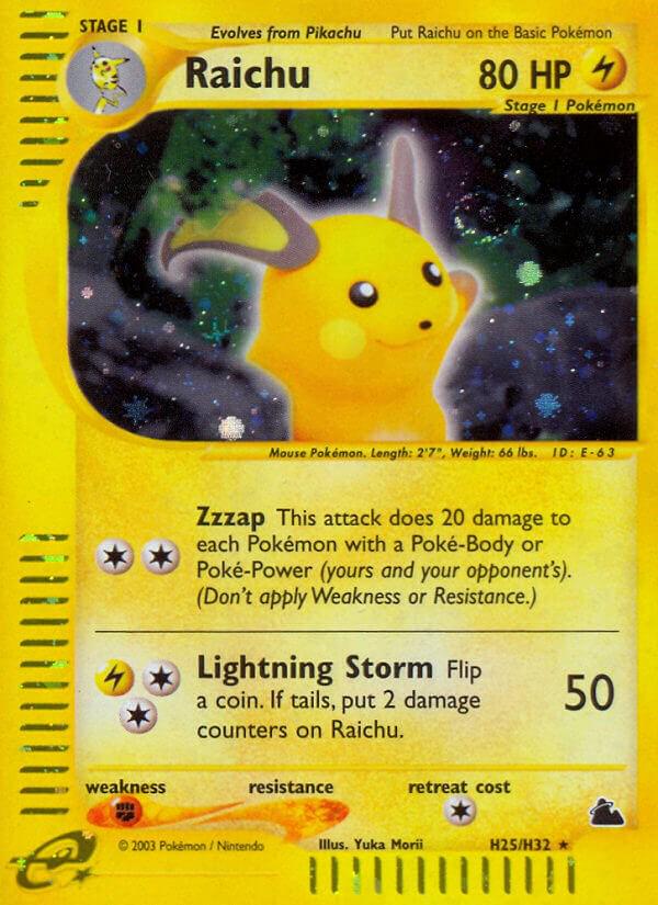 Raichu #H25
