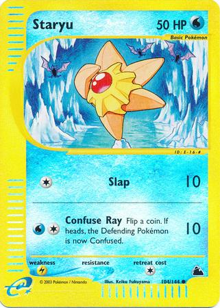 Staryu [Reverse Holo] #104