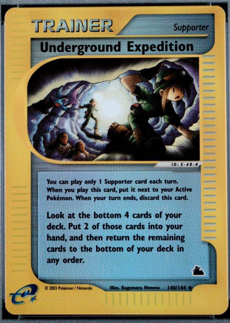 Underground Expedition [Reverse Holo] #140