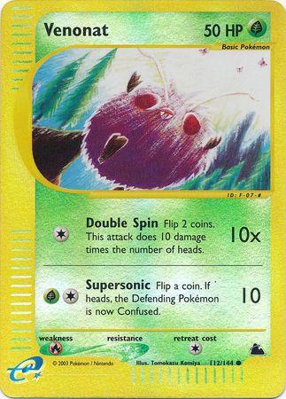 Venonat [Reverse Holo] #112