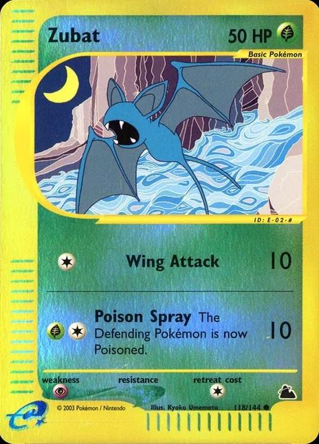 Zubat [Reverse Holo] #118