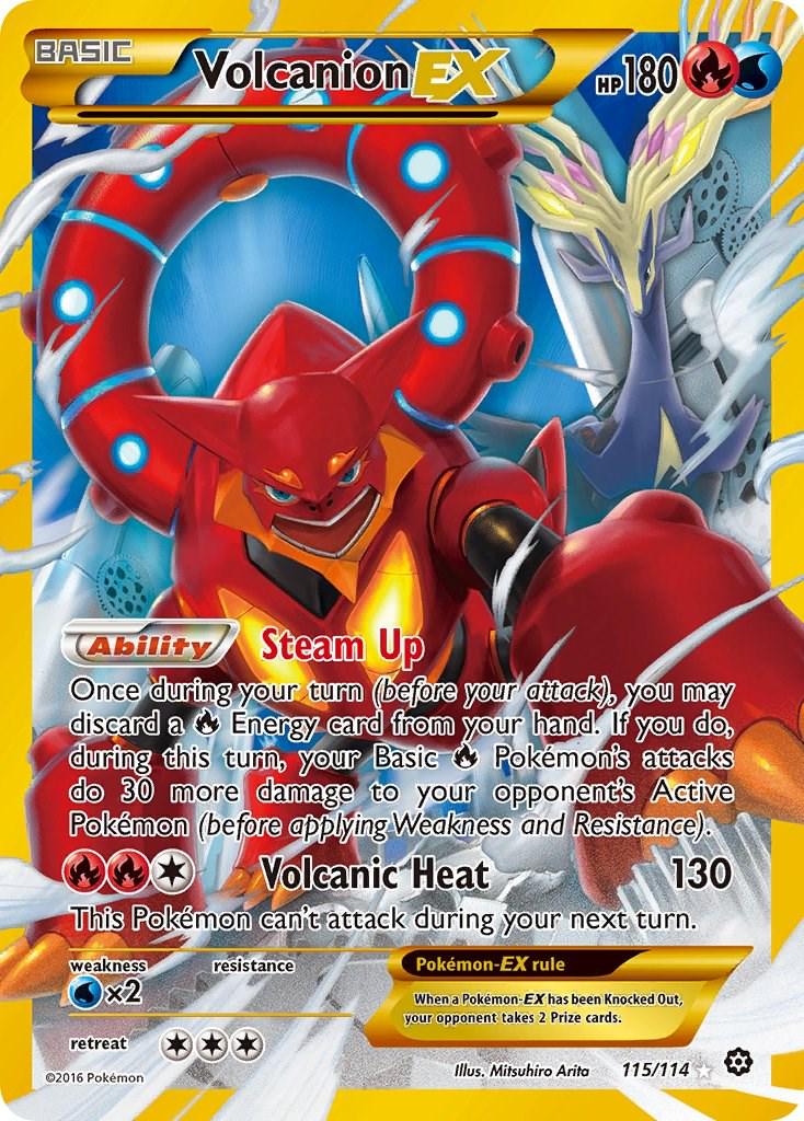 Volcanion EX #115