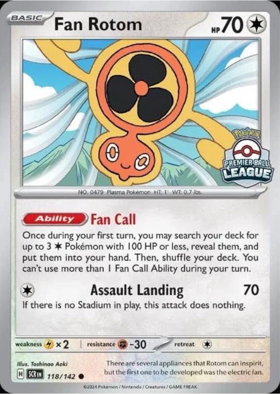 Fan Rotom [Premier Ball League] #118