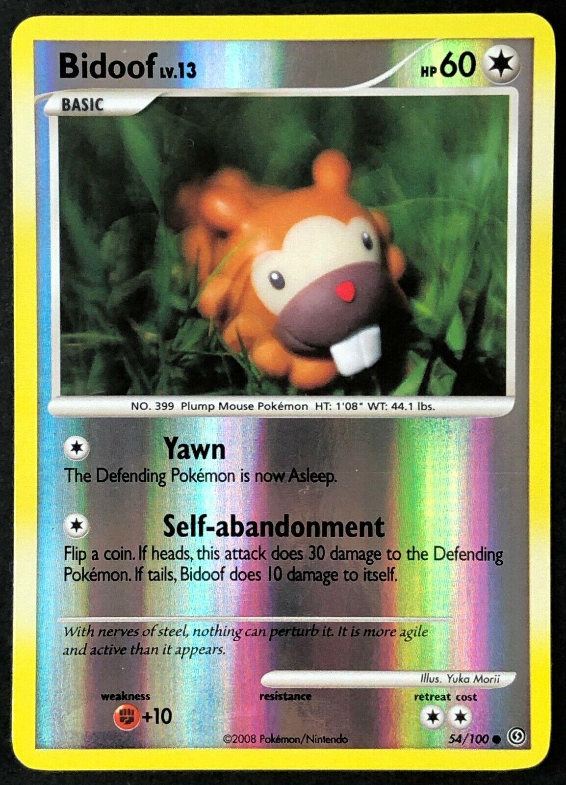 Bidoof [Reverse Holo] #54