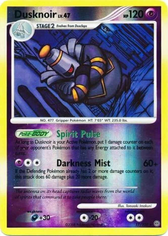 Dusknoir [Reverse Holo] #17