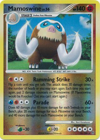 Mamoswine [Reverse Holo] #21