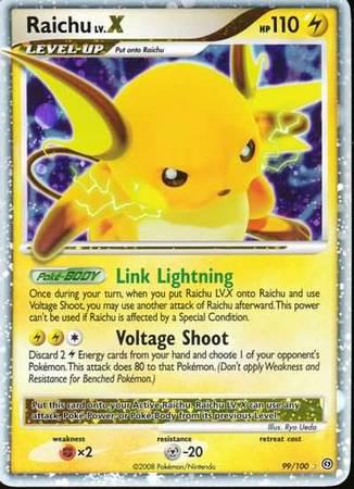 Raichu LV. X #99