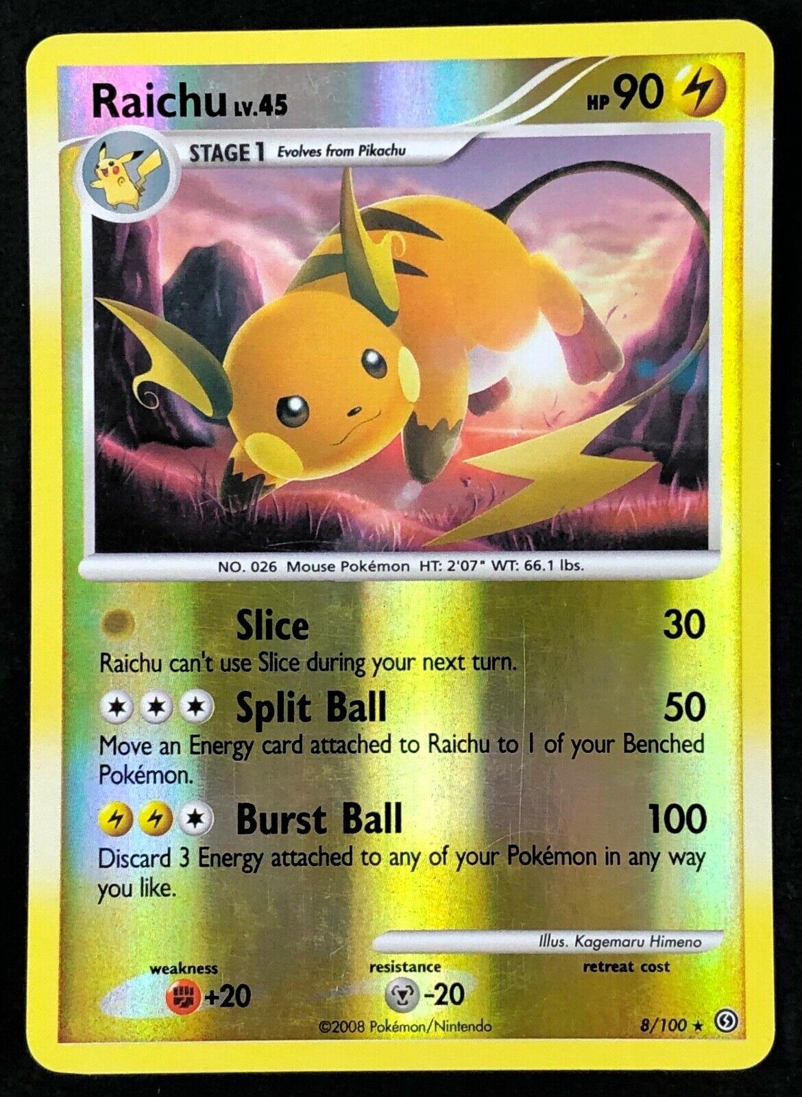 Raichu [Reverse Holo] #8