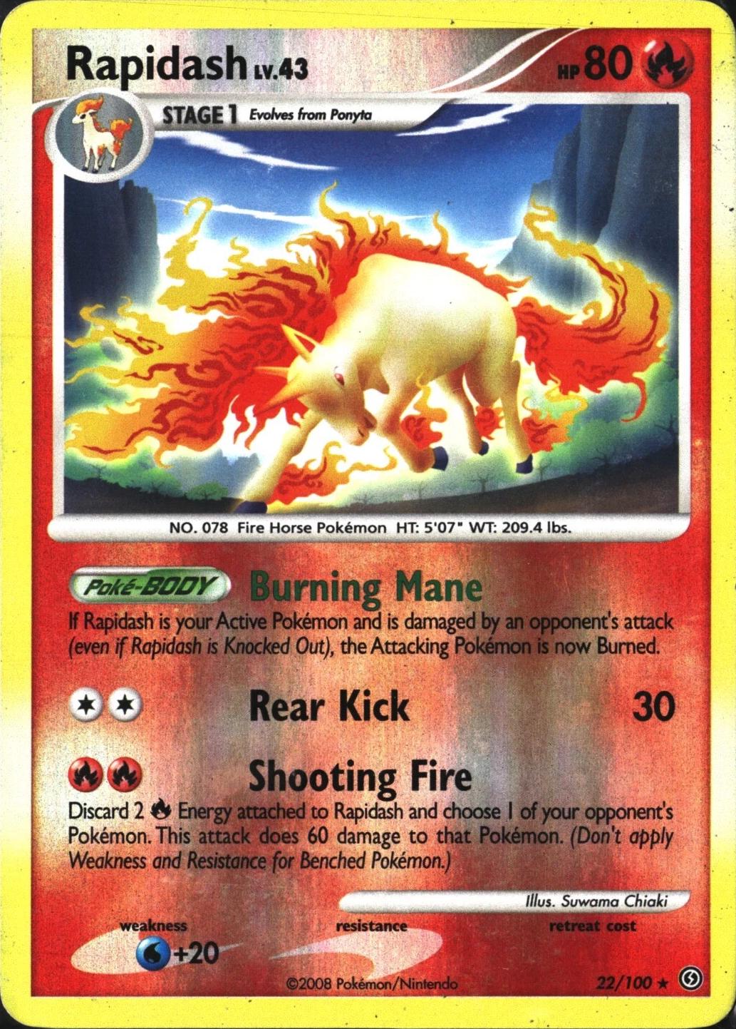 Rapidash [Reverse Holo] #22