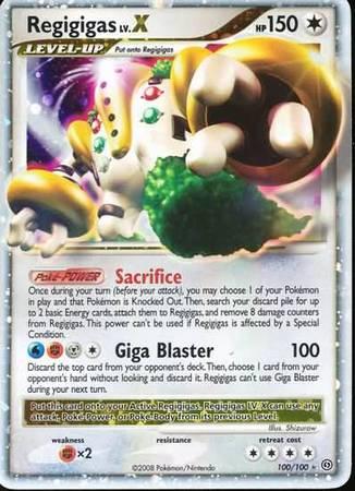 Regigigas LV. X #100