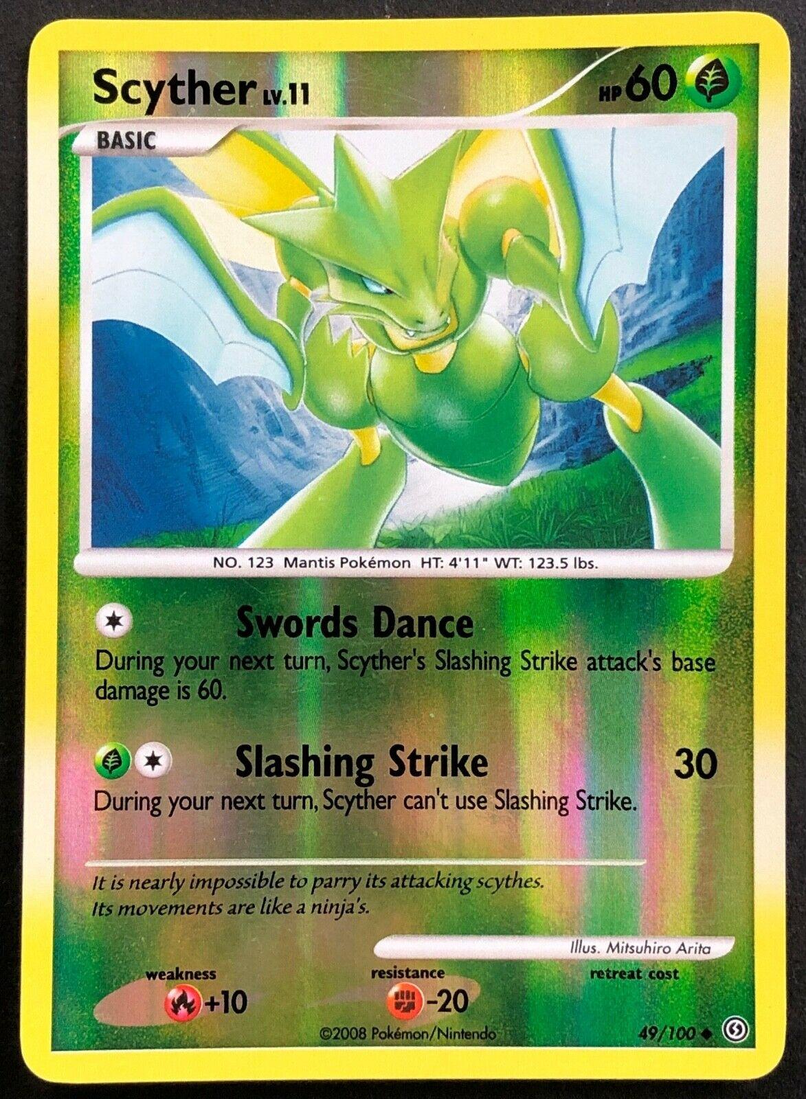 Scyther [Reverse Holo] #49