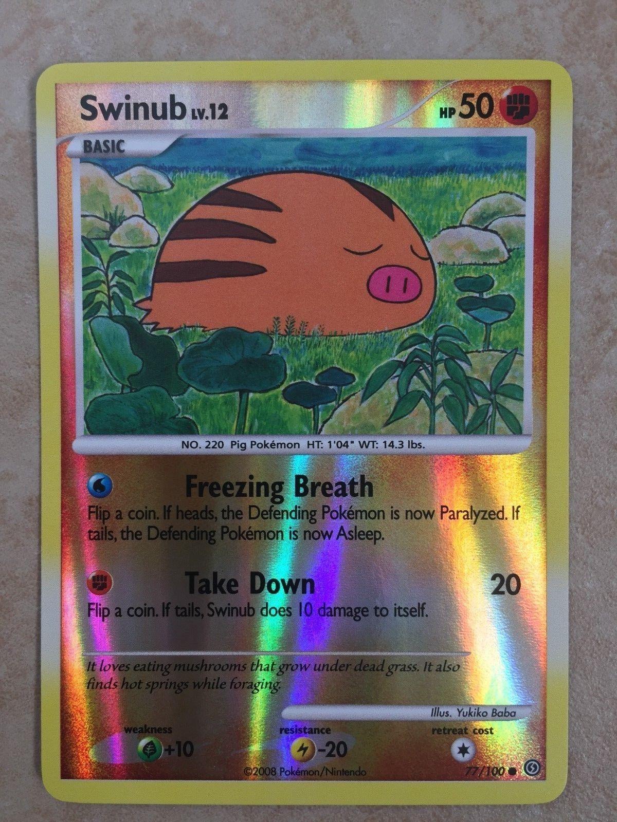 Swinub [Reverse Holo] #77