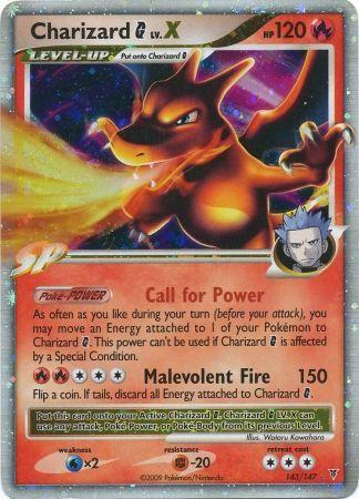 Charizard G LV. X #143