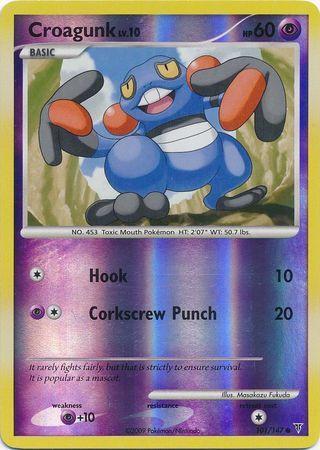 Croagunk [Reverse Holo] #101