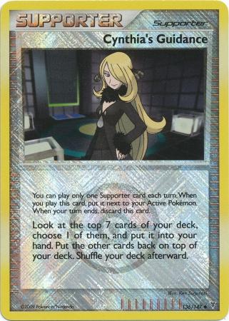 Cynthia's Guidance [Crosshatch Holo] #136