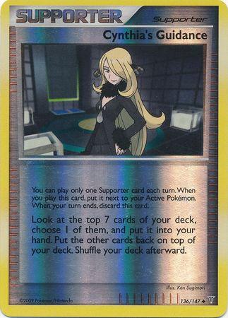 Cynthia's Guidance [Reverse Holo] #136