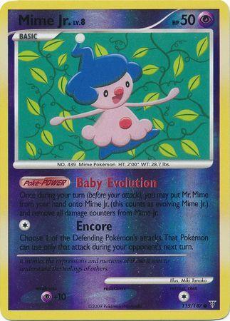 Mime Jr. [Reverse Holo] #115