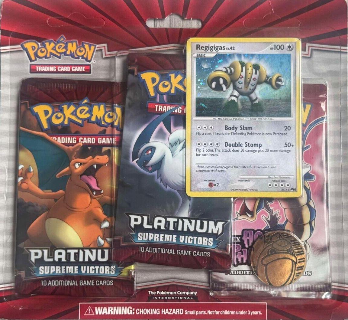 Regigigas 3-Pack Blister