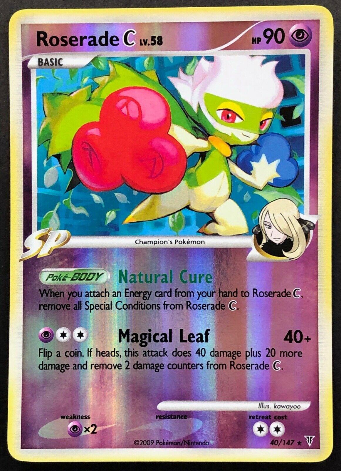 Roserade C [Reverse Holo] #40
