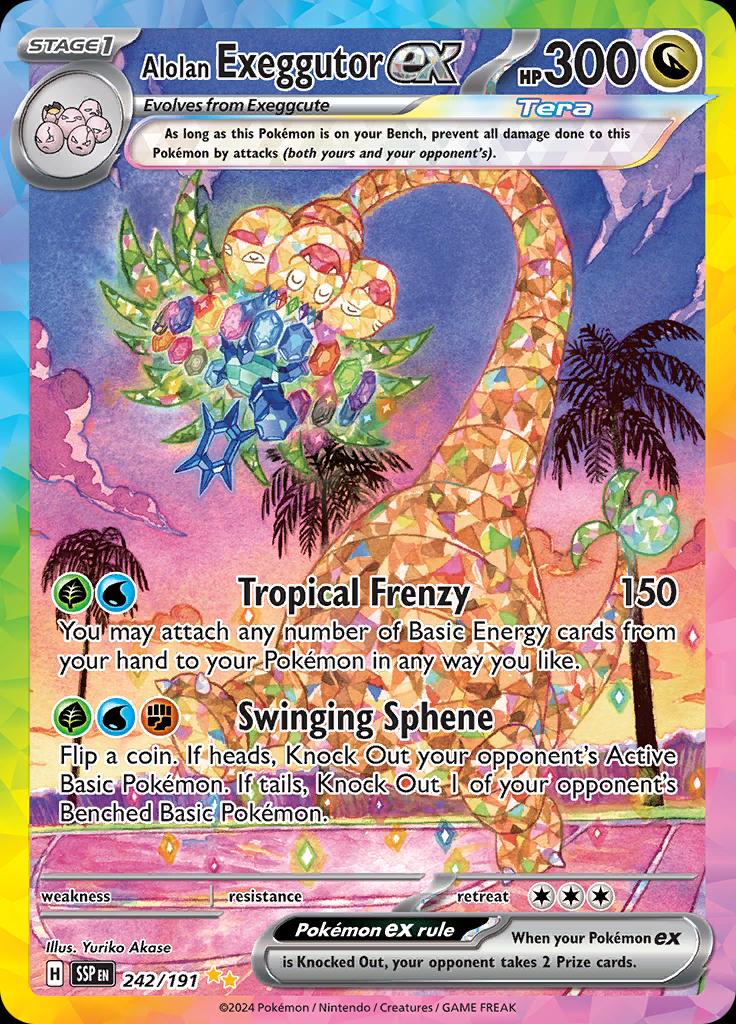 Alolan Exeggutor ex #242