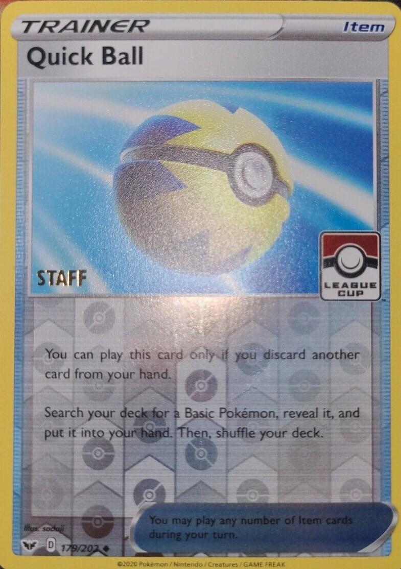 Quick Ball [League Cup Staff] #179
