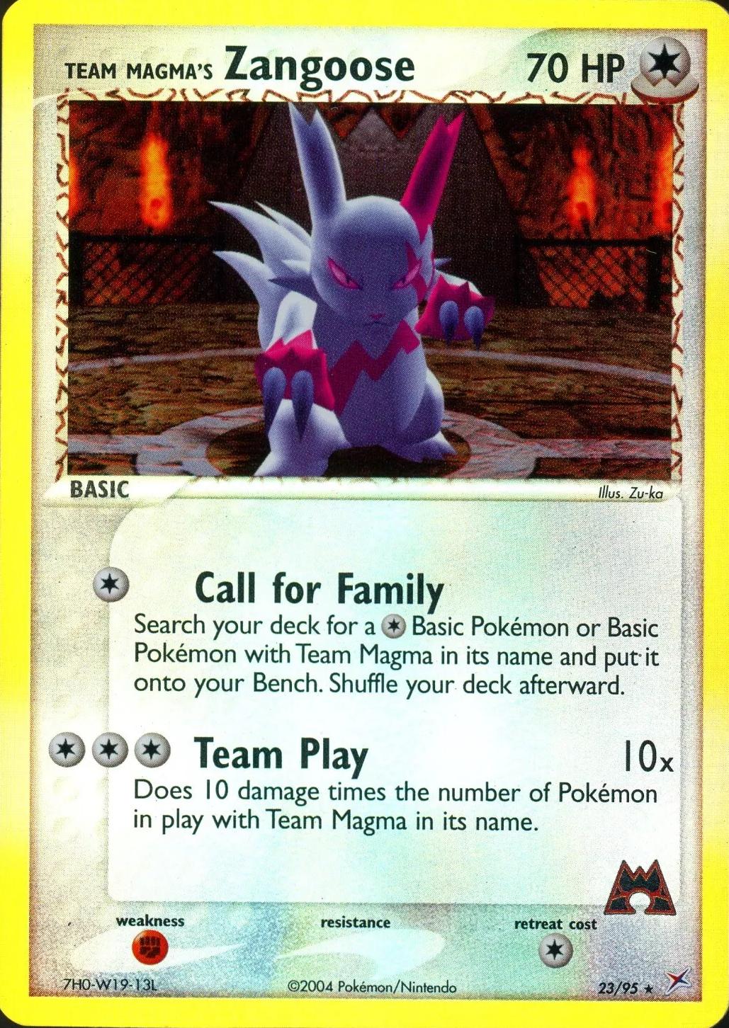 Zangoose [Reverse Holo] #23