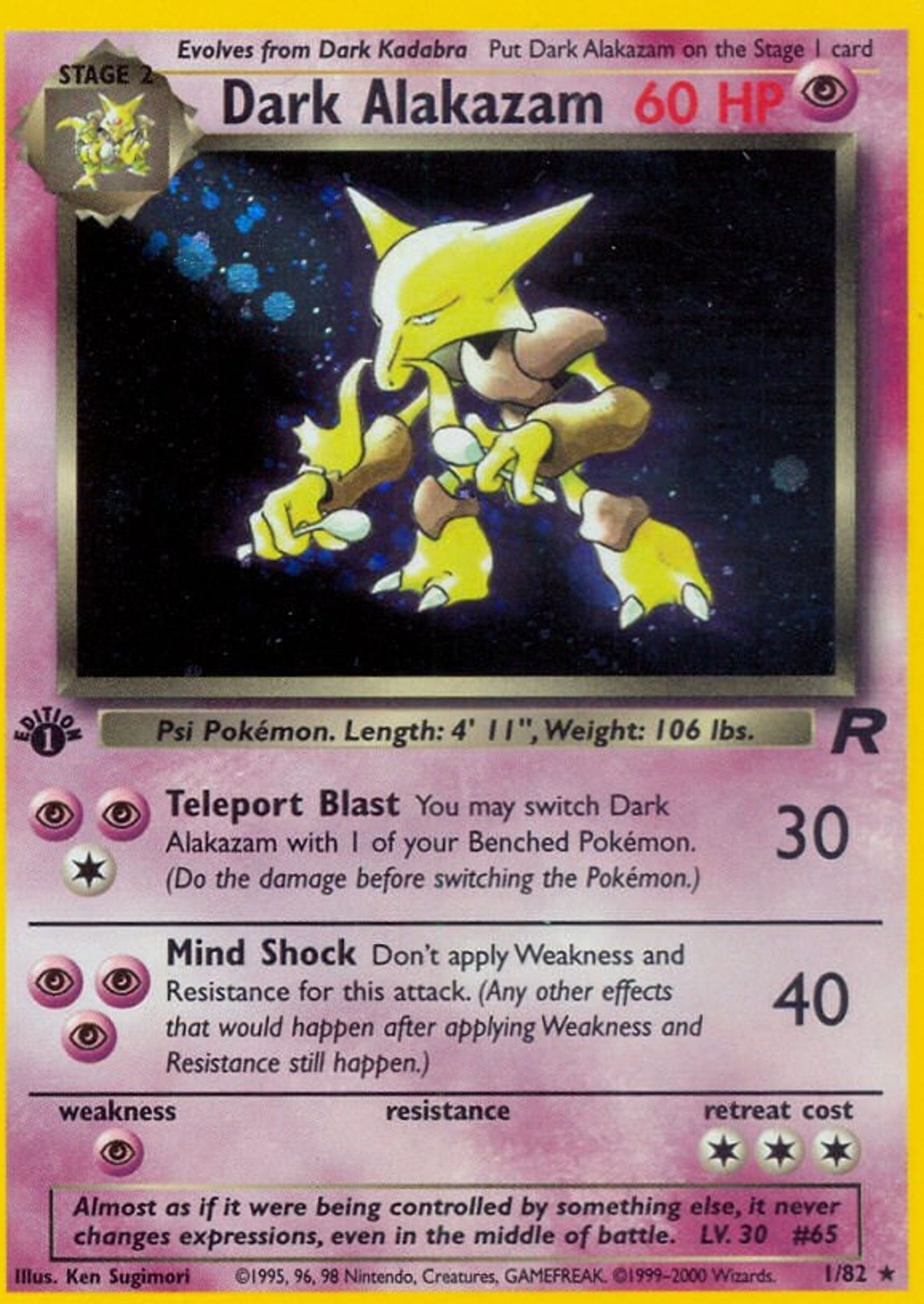 Dark Alakazam #1