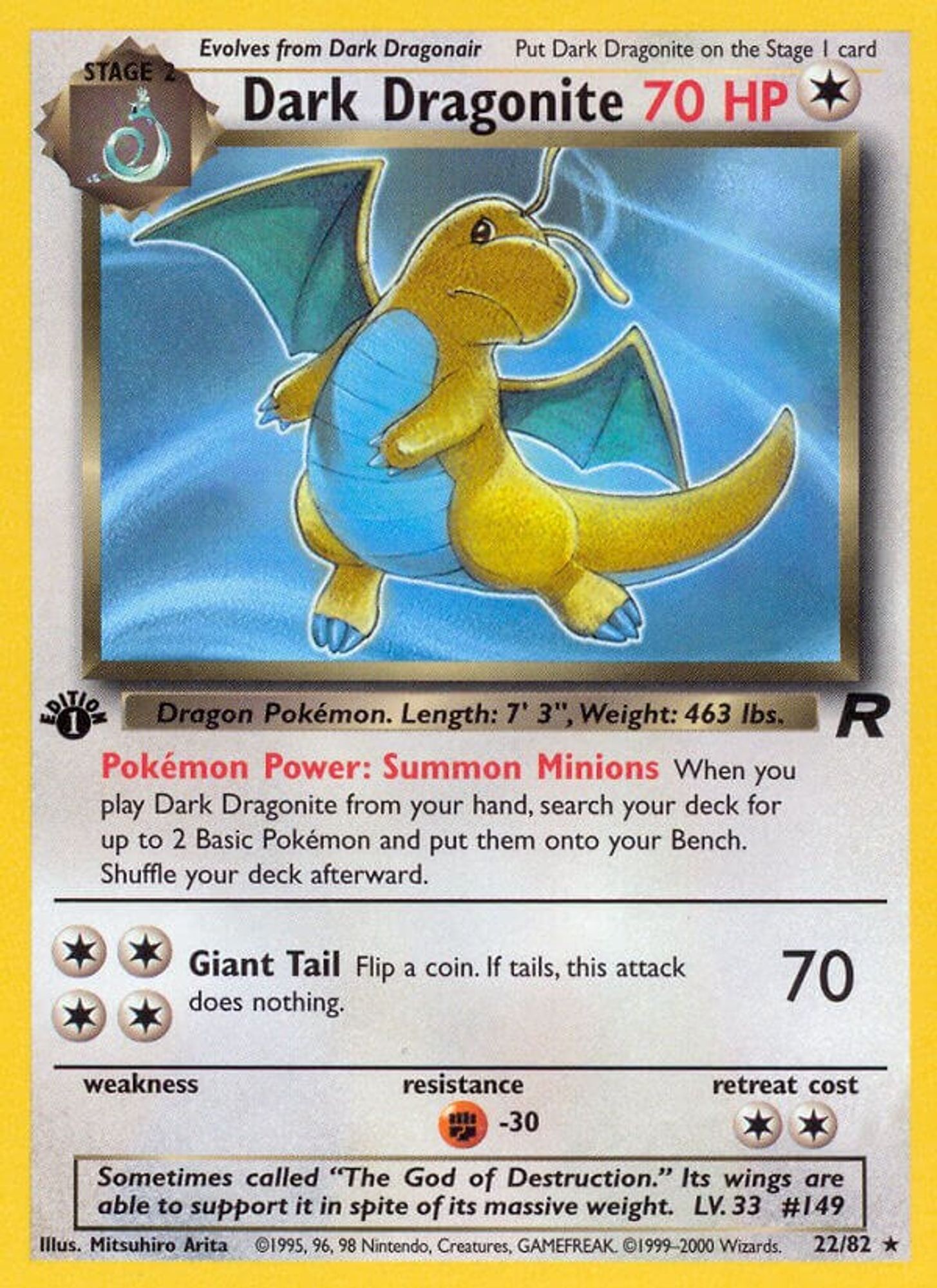 Dark Dragonite #22