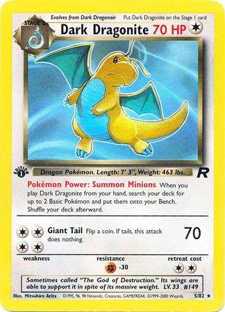 Dark Dragonite [1st Edition Error] #5
